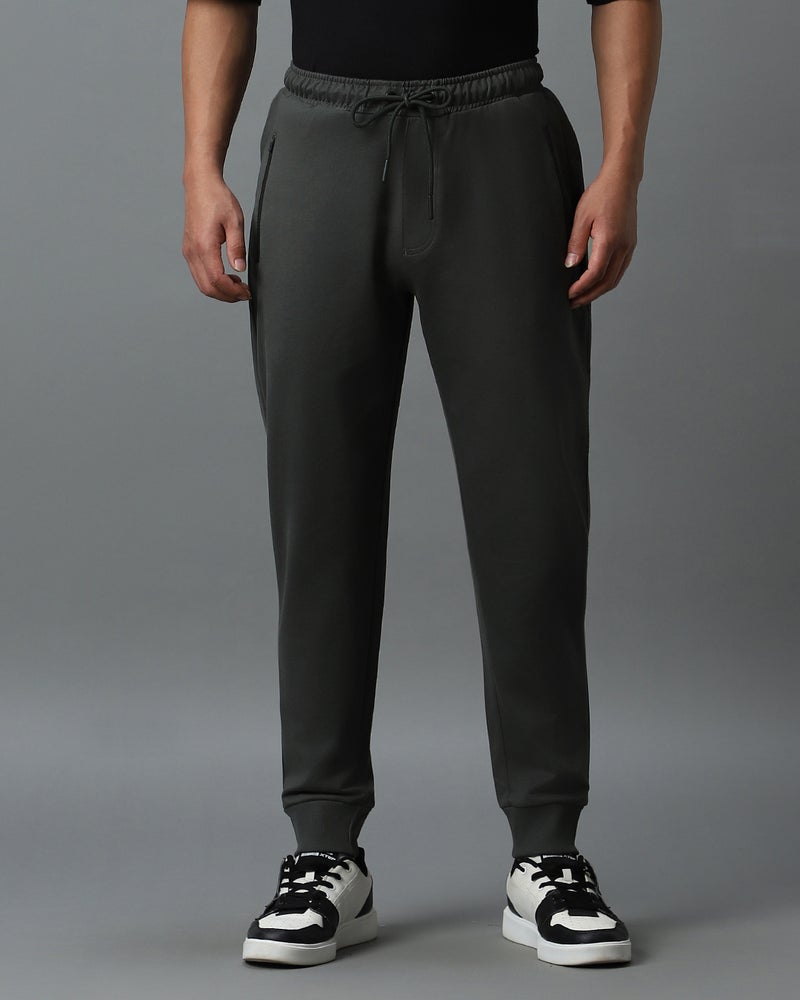 bewakoof Men's Grey Warm Joggers - Image 2
